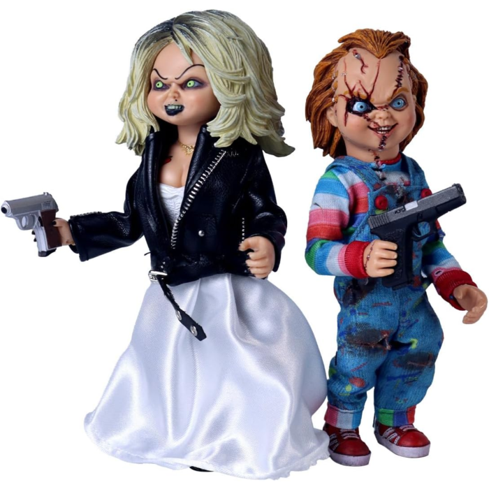 Bride of Chucky - Chucky and Tiffany Clothed 8" Action Figure 2-Pack