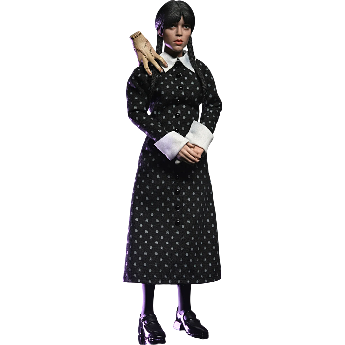 Wednesday (2022) - Wednesday Addams (Classic Dress) Clothed 8” Action Figure
