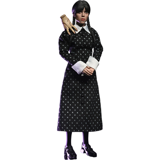 Wednesday (2022) - Wednesday Addams (Classic Dress) Clothed 8” Action Figure