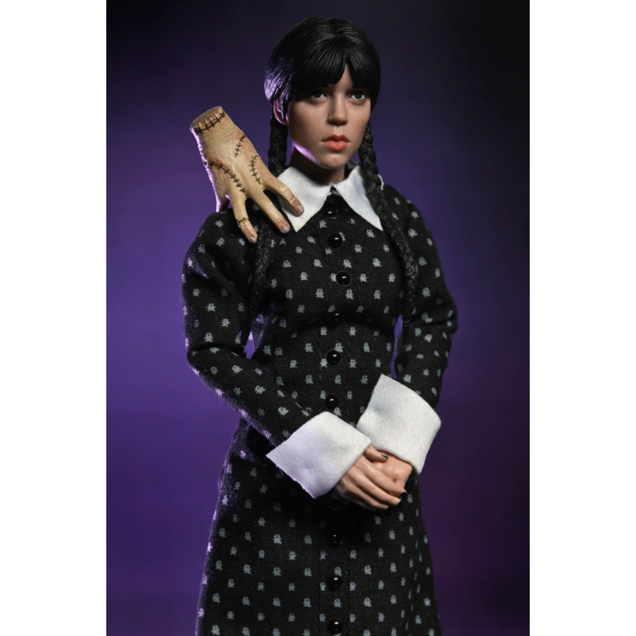 Wednesday (2022) - Wednesday Addams (Classic Dress) Clothed 8” Action Figure