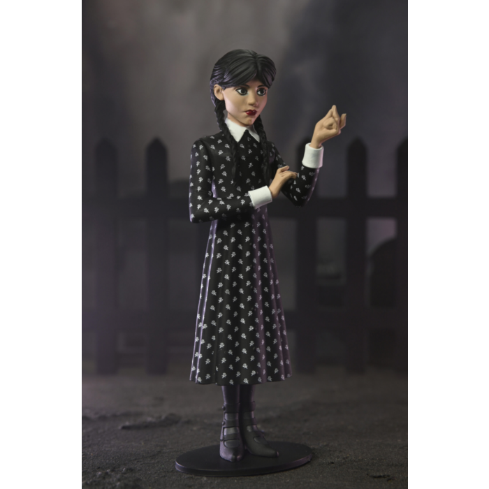 Wednesday (2022) - Wednesday (Classic Dress) Toony Terrors 6" Action Figure