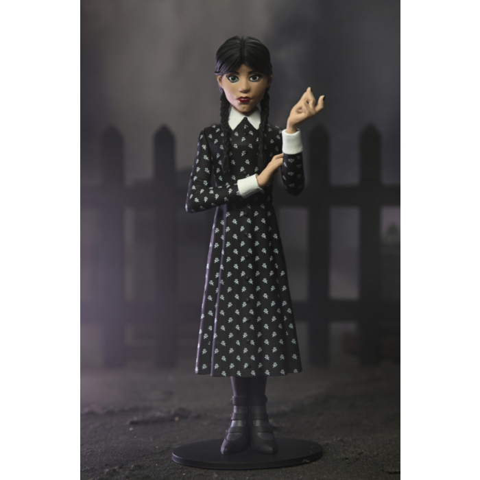 Wednesday (2022) - Wednesday (Classic Dress) Toony Terrors 6" Action Figure