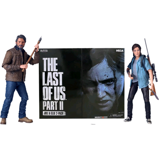 The Last of Us Part II - Joel & Ellie Ultimate 7" Scale Action Figure 2-Pack