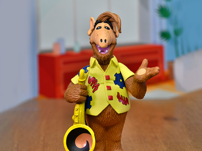 Alf - Gordon Shumway with Saxophone Toony Classics 6” Scale Action Figure