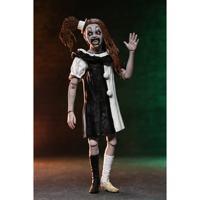 Terrifier 2 - Art the Clown & The Little Pale Girl Ultimate 7'' Scale Action Figure 2-Pack