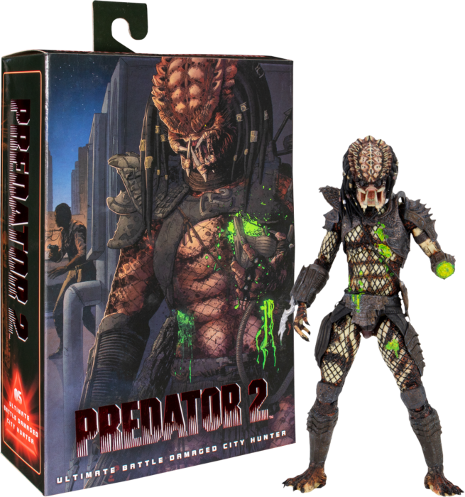 Predator 2 - City Hunter Predator Battle-Damaged Ultimate 7” Scale Action Figure