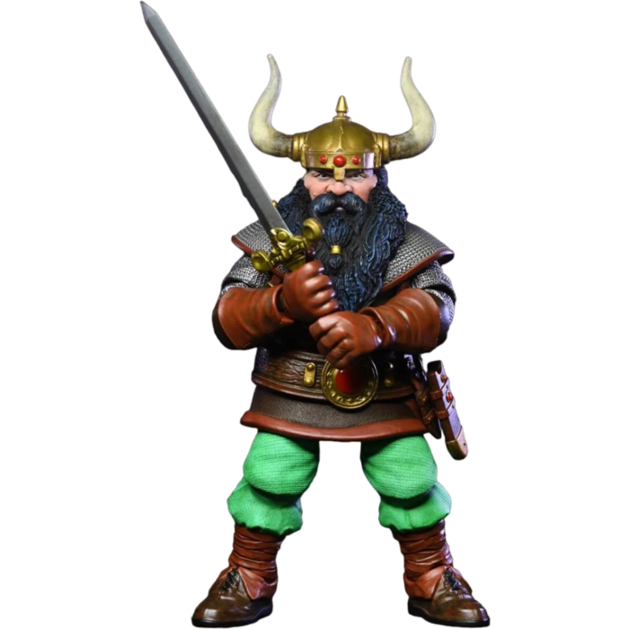 Dungeons & Dragons - Elkhorn the Good Dwarf Fighter 7" Action Figure