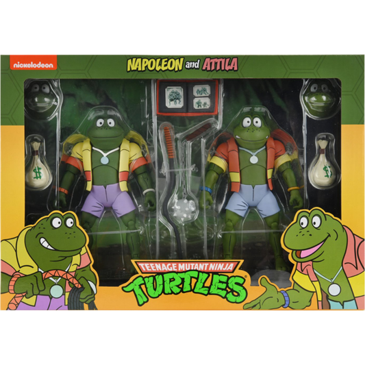 Teenage Mutant Ninja Turtles (1987) - Napoleon Bonafrog & Attila the Frog Cartoon Collection 7" Scale Action Figure 2-Pack