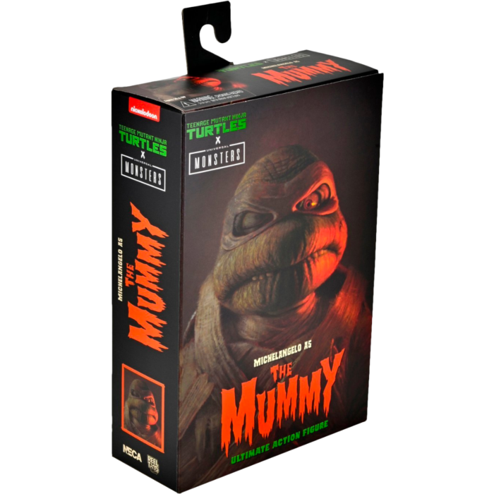 Teenage Mutant Ninja Turtles x Universal Monsters - Michelangelo as the Mummy Ultimate 7" Scale Action Figure