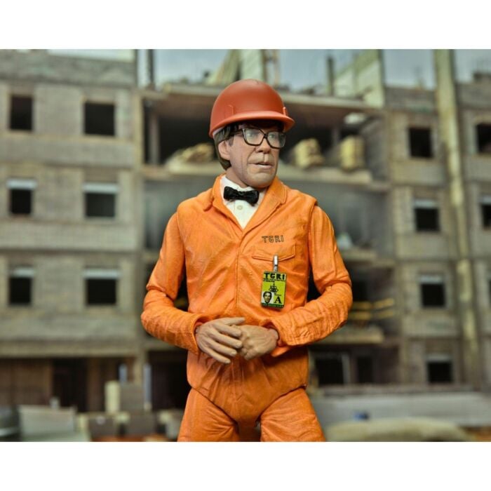 Teenage Mutant Ninja Turtles II: The Secret of the Ooze (1991) - Professor Jordan Perry 7" Scale Action Figure 2-Pack