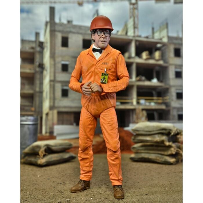 Teenage Mutant Ninja Turtles II: The Secret of the Ooze (1991) - Professor Jordan Perry 7" Scale Action Figure 2-Pack