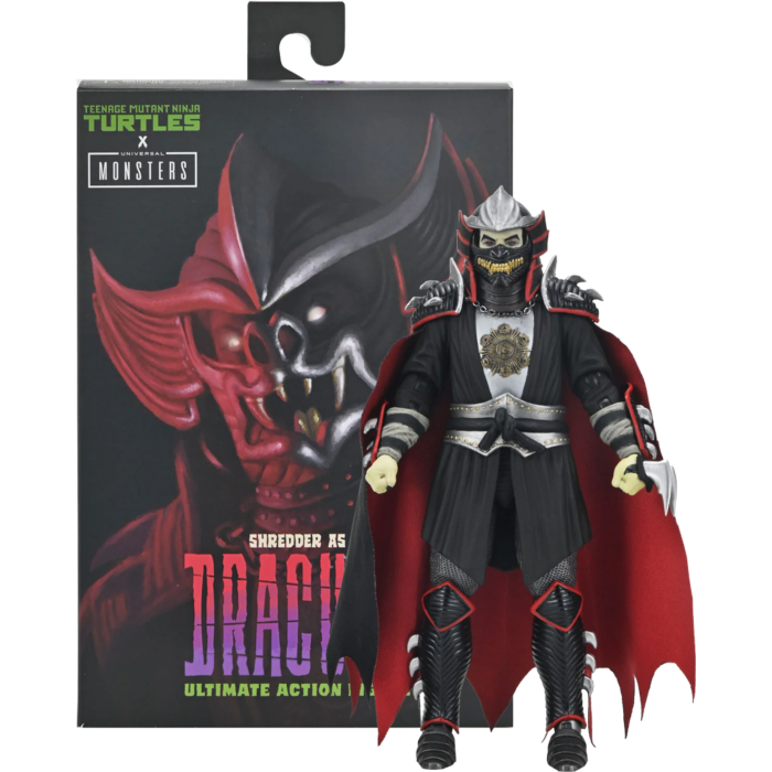 Teenage Mutant Ninja Turtles x Universal Monsters - Shredder as Dracula (Classic Colors) Ultimate 7" Scale Action Figure