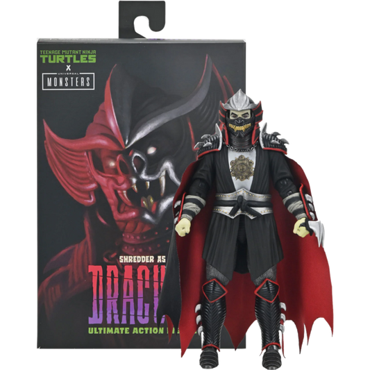 Teenage Mutant Ninja Turtles x Universal Monsters - Shredder as Dracula (Classic Colors) Ultimate 7" Scale Action Figure