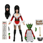 Elvira - Scary Christmas Elvira Clothed 8" Action Figure