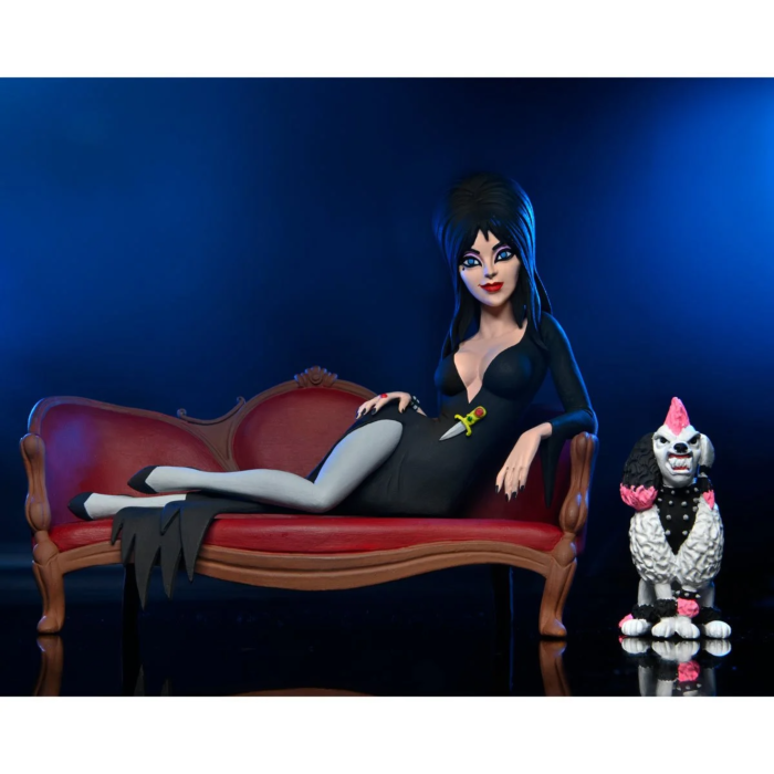 Elvira: Mistress of the Dark - Elvira on Couch 6” Scale Toony Terrors Action Figure