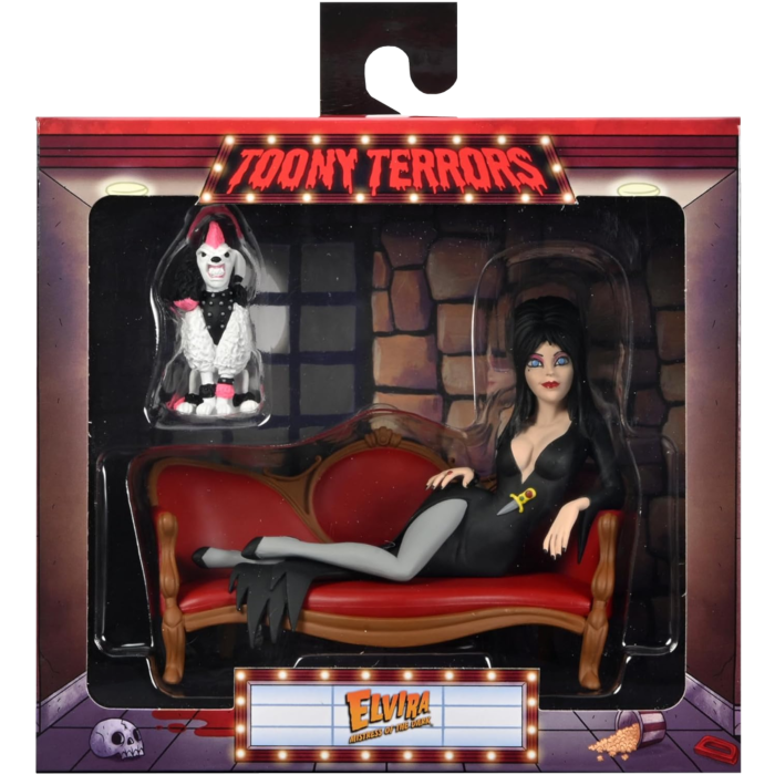 Elvira: Mistress of the Dark - Elvira on Couch 6” Scale Toony Terrors Action Figure