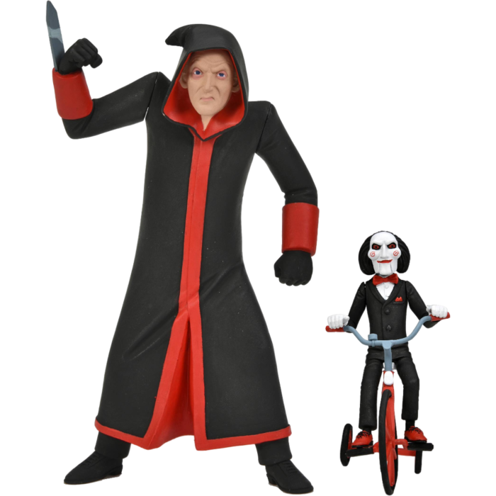 Saw - Jigsaw Killer & Billy 6” Scale Toony Terrors Action Figure 2-Pack