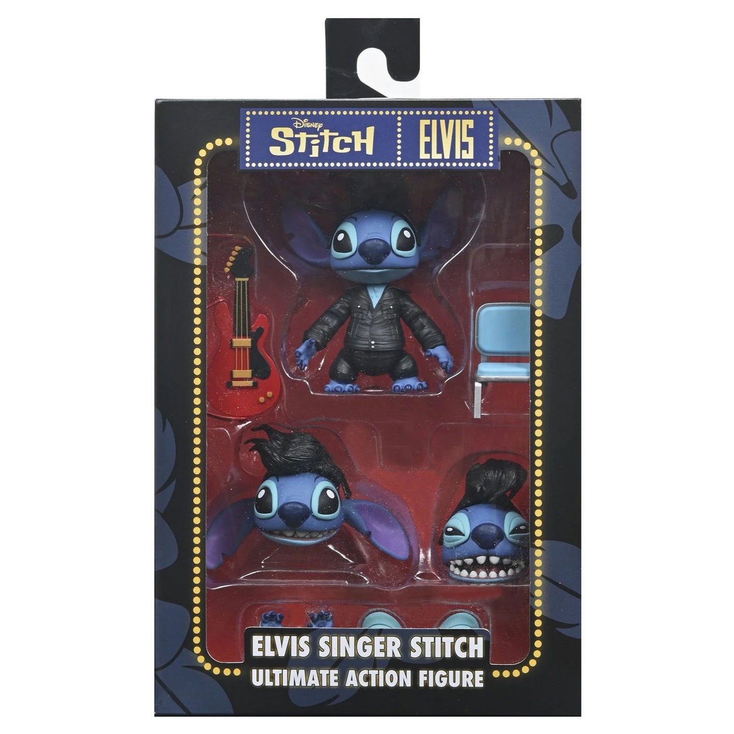 NECA Disney Lilo & Stitch Elvis Singer Stitch Ultimate 7" Scale Action Figure