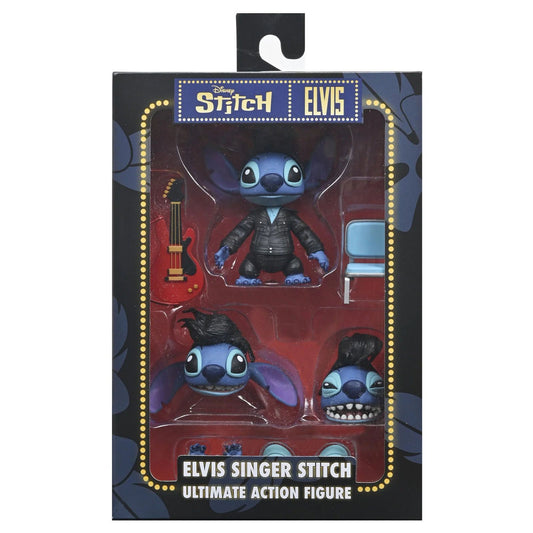 NECA Disney Lilo & Stitch Elvis Singer Stitch Ultimate 7" Scale Action Figure