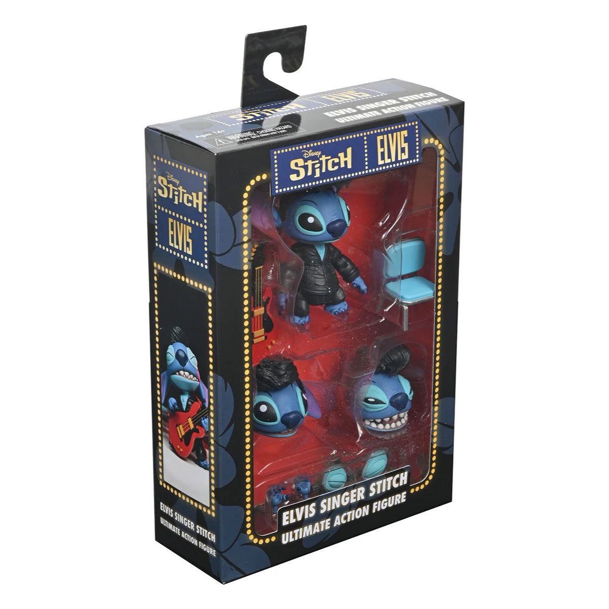 NECA Disney Lilo & Stitch Elvis Singer Stitch Ultimate 7" Scale Action Figure