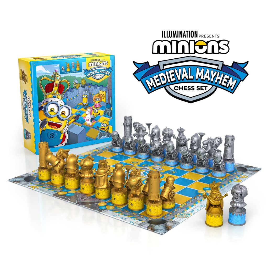 Minions Medieval Mayhem Chess Set