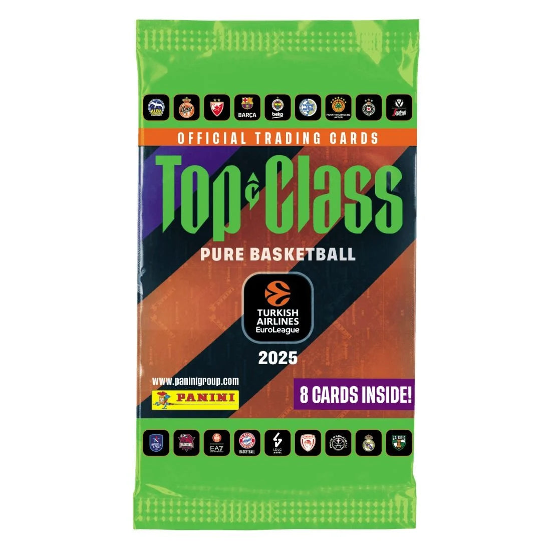 Panini Top Class Pure Basketball 2025 Turkish Airline Euro League Trading Cards
