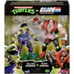 Teenage Mutant Ninja Turtles x G.I. Joe - Donatello as Dial-Tone vs. Krang as Destro 4.5" Scale Action Figure 2-Pack