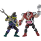 Teenage Mutant Ninja Turtles x G.I. Joe - Donatello as Dial-Tone vs. Krang as Destro 4.5" Scale Action Figure 2-Pack