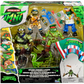 Teenage Mutant Ninja Turtles - Mutant Military Sewer Heroes with Turtle Trooper Parachute Retro Rotocast 4.5" Scale Action Figure 4-Pack