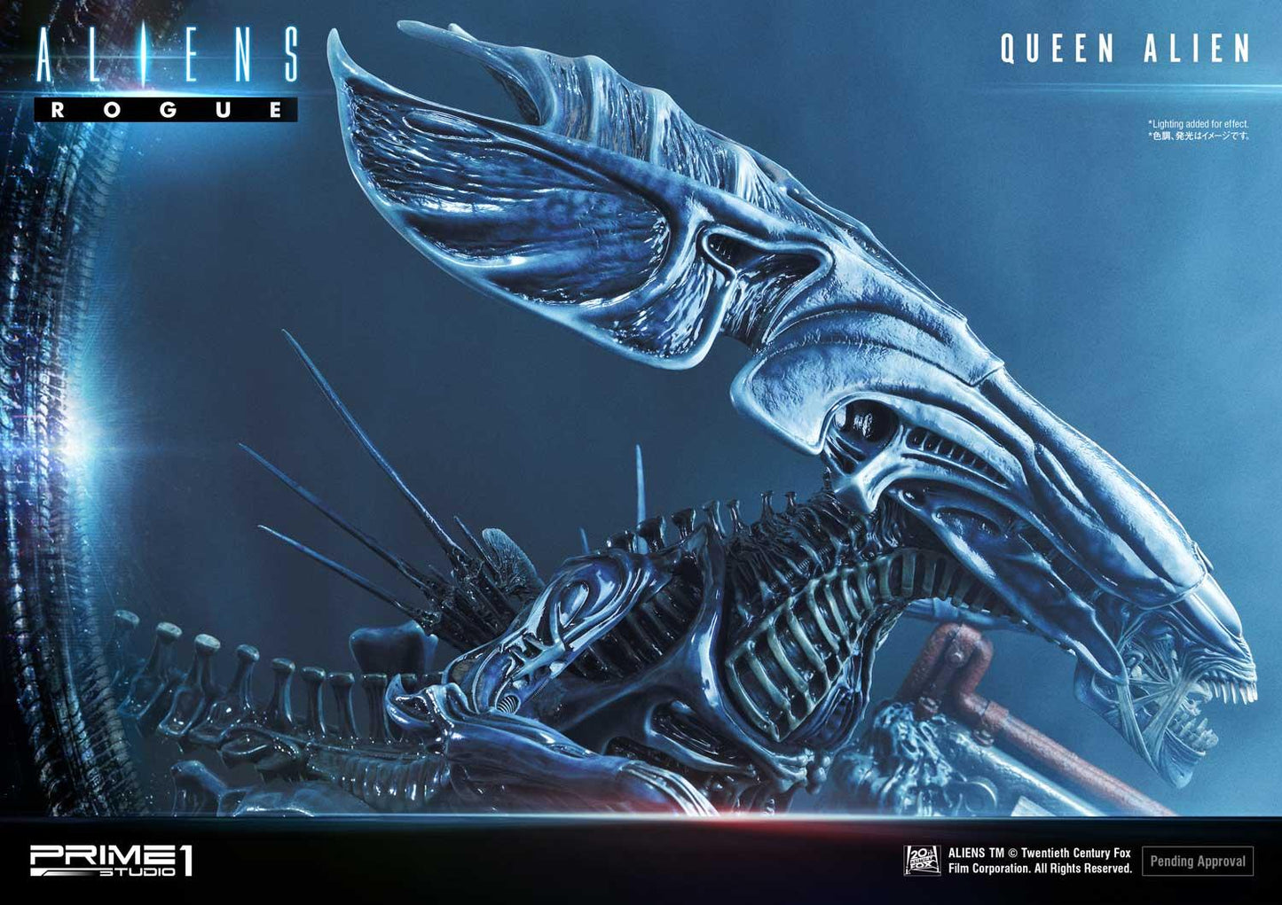 Clearance sale - PRIME 1 – Aliens Premium Masterline Series Statue Queen Alien Battle Diorama