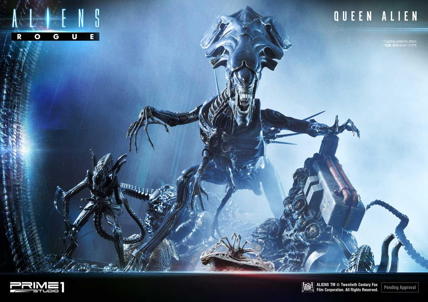 Clearance sale - PRIME 1 – Aliens Premium Masterline Series Statue Queen Alien Battle Diorama