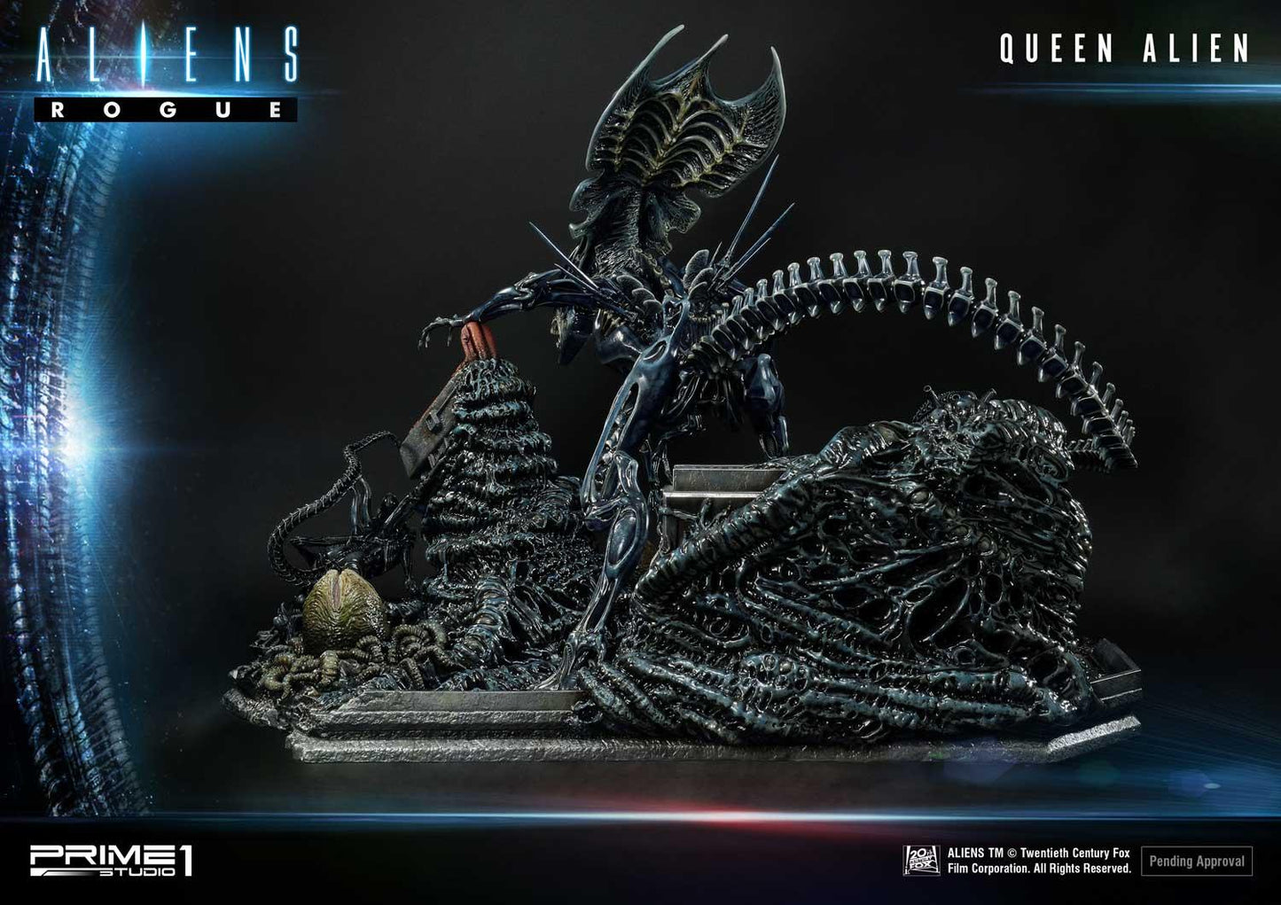 Clearance sale - PRIME 1 – Aliens Premium Masterline Series Statue Queen Alien Battle Diorama