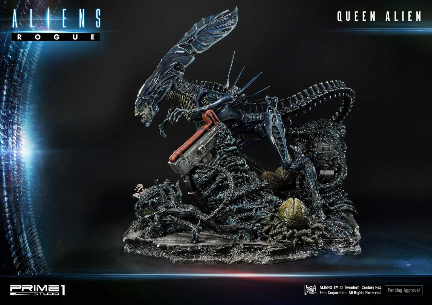 Clearance sale - PRIME 1 – Aliens Premium Masterline Series Statue Queen Alien Battle Diorama