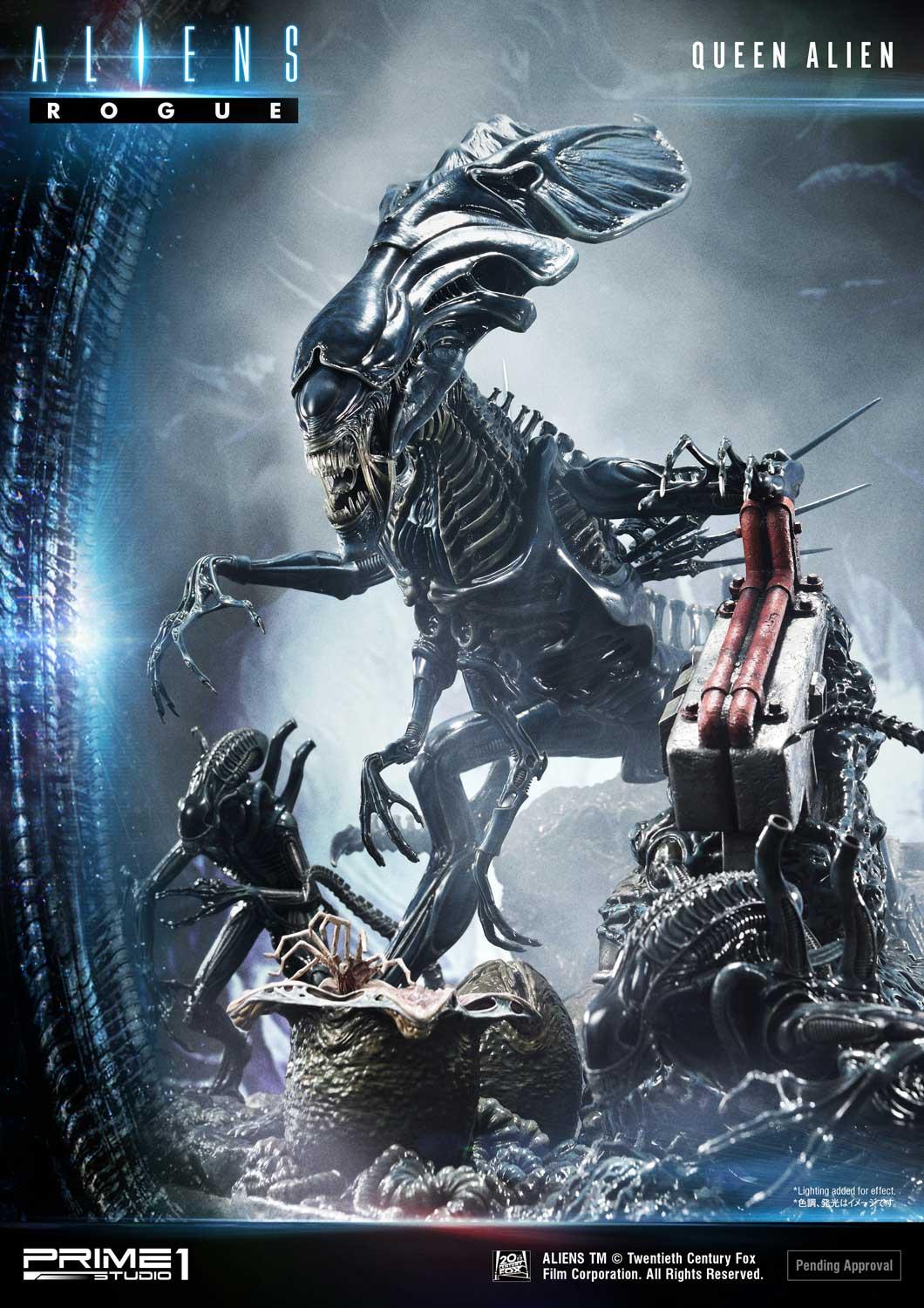 Clearance sale - PRIME 1 – Aliens Premium Masterline Series Statue Queen Alien Battle Diorama