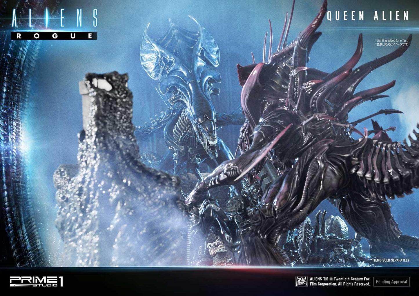 Clearance sale - PRIME 1 – Aliens Premium Masterline Series Statue Queen Alien Battle Diorama