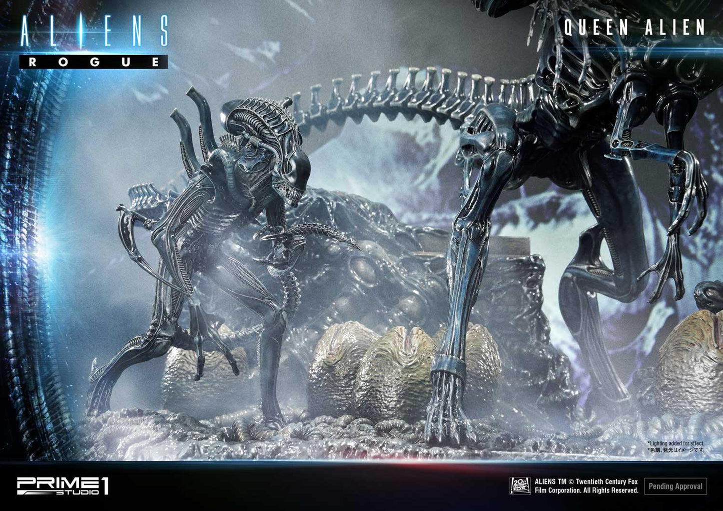 Clearance sale - PRIME 1 – Aliens Premium Masterline Series Statue Queen Alien Battle Diorama