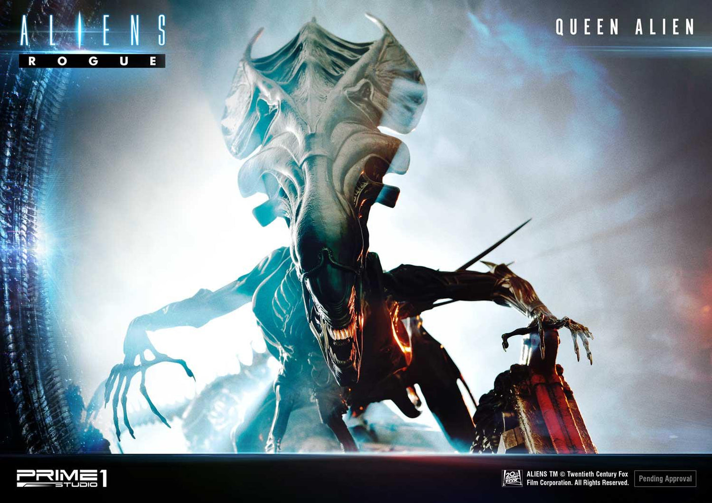 Clearance sale - PRIME 1 – Aliens Premium Masterline Series Statue Queen Alien Battle Diorama