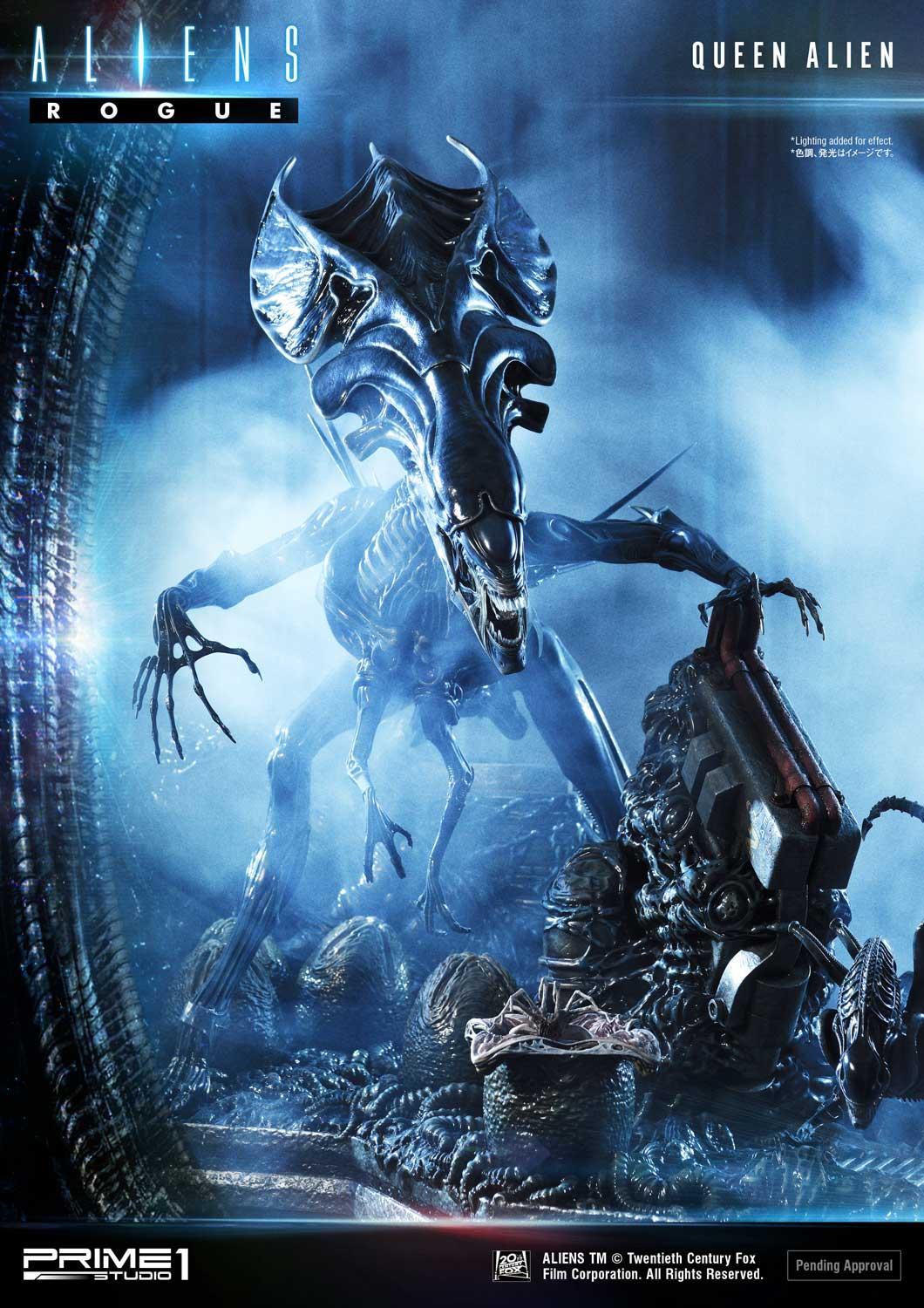 Clearance sale - PRIME 1 – Aliens Premium Masterline Series Statue Queen Alien Battle Diorama