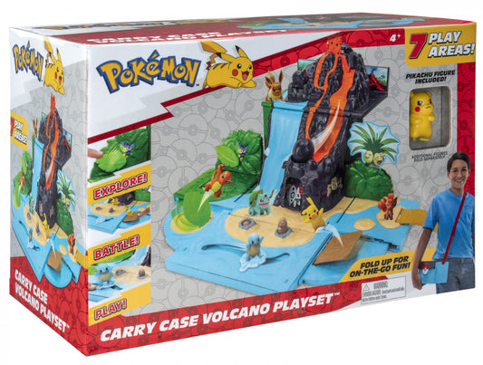 Pokemon Carry Case Volcano Playset