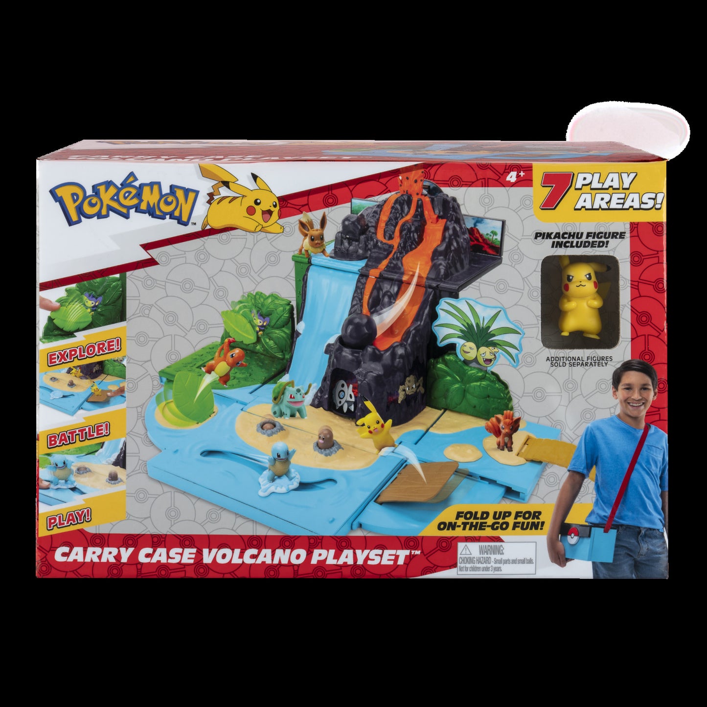 Pokemon Carry Case Volcano Playset