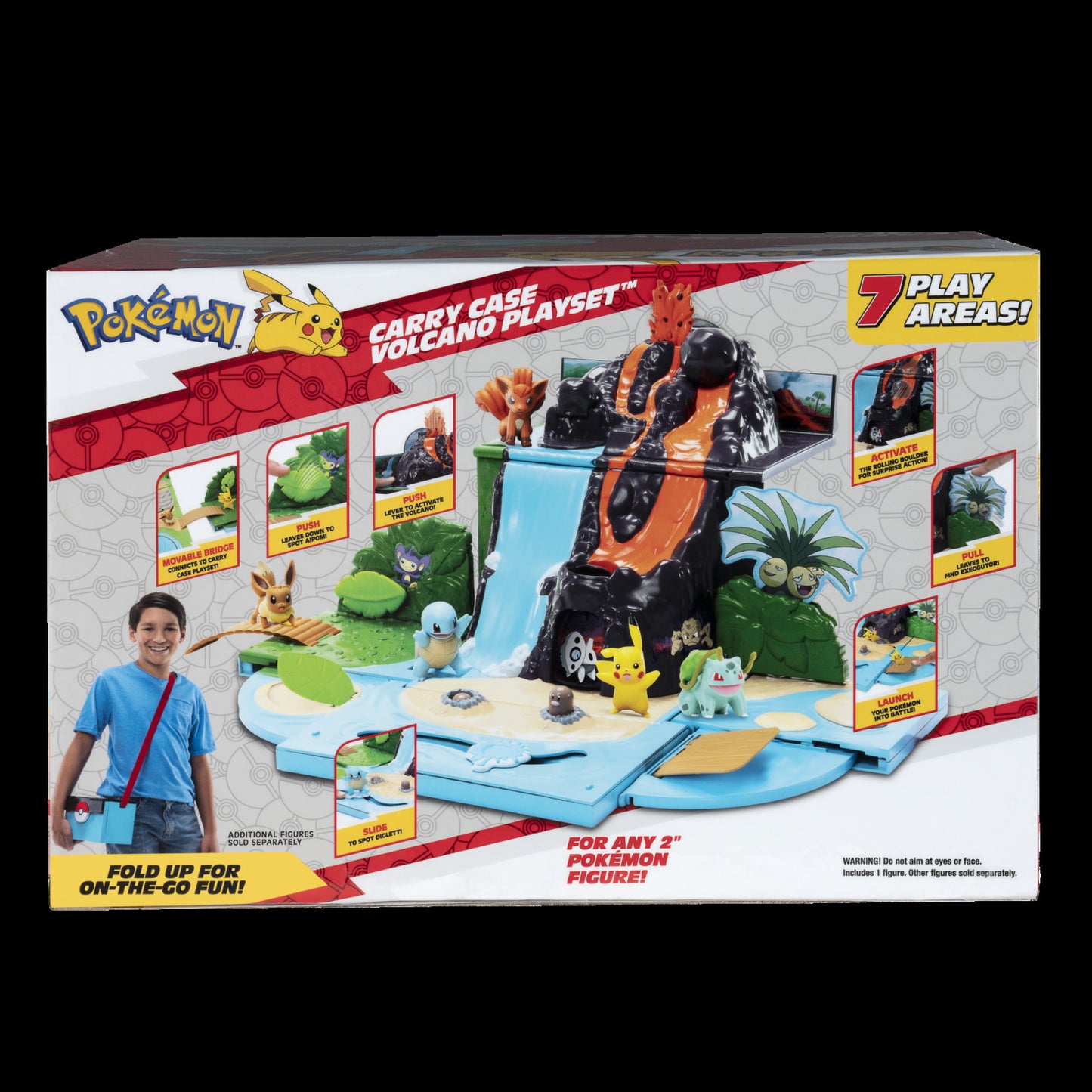 Pokemon Carry Case Volcano Playset