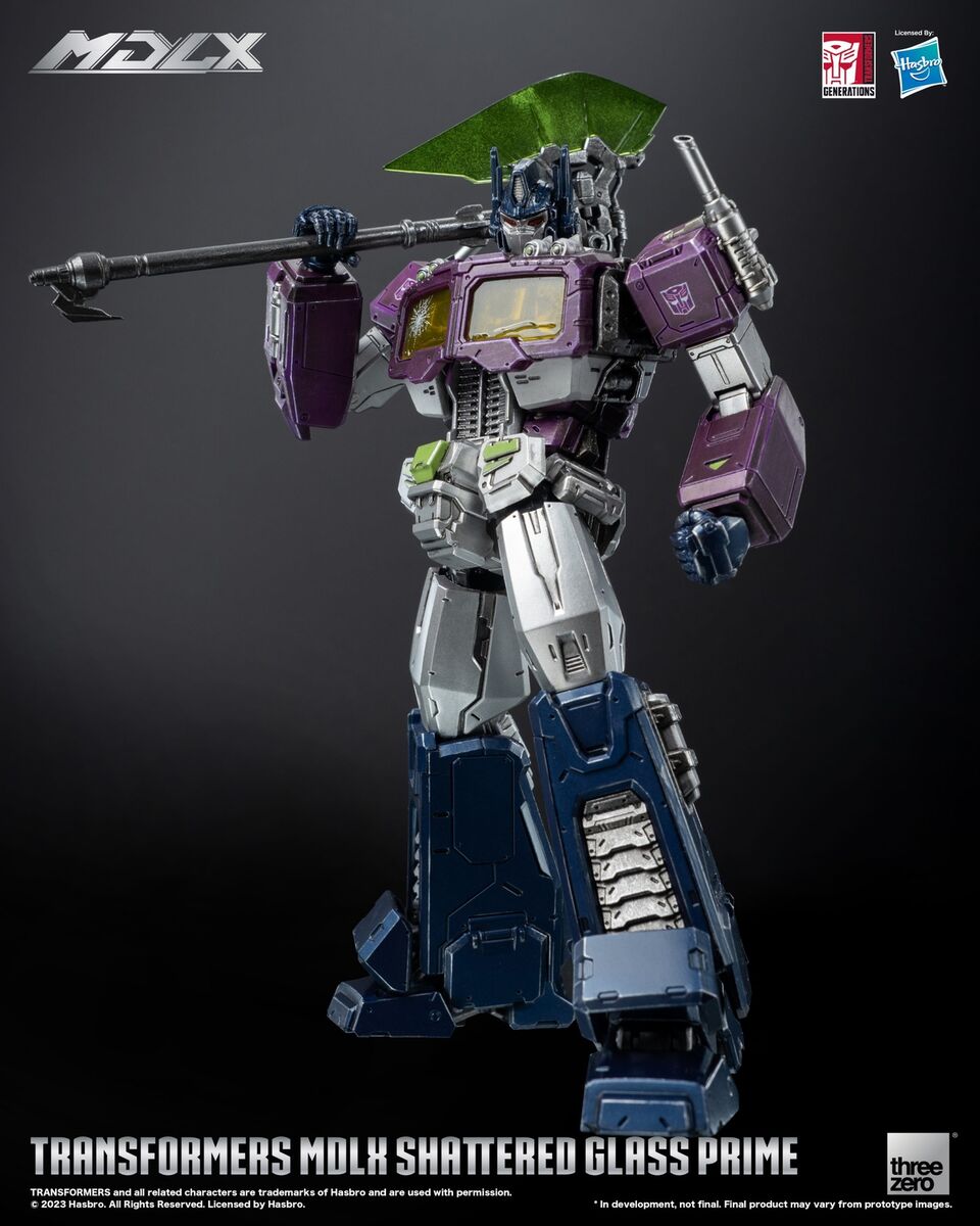 Transformers: Bumblebee PREMIUM Shattered Glass Optimus Prime