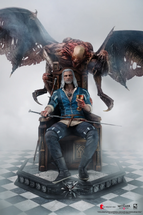 **Pre-order** The Witcher 3: Wild Hunt - Geralt 1:4 Scale Statue