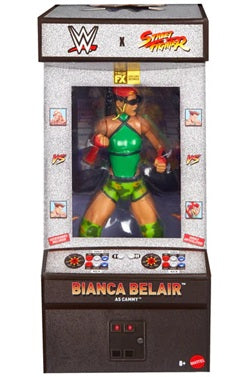 WWE x Street Fighter Elite Collection Bianca Belair as Cammy Figure