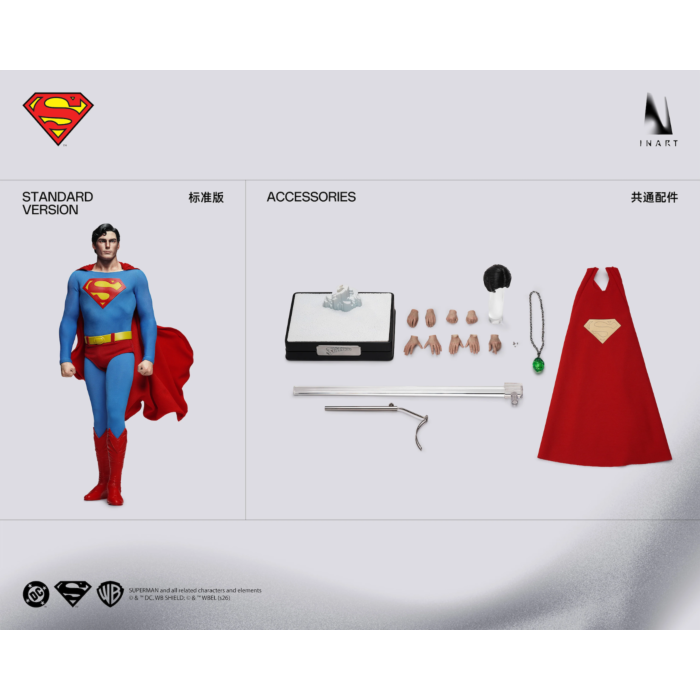 INART Superman 1978 Superman Standard Version 1/6 Action Figure **Pre-order**