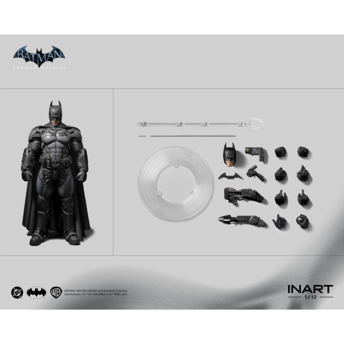 InArt Collectibles Arkham Origins – Batman Inart 1/12 Scale Action Figure