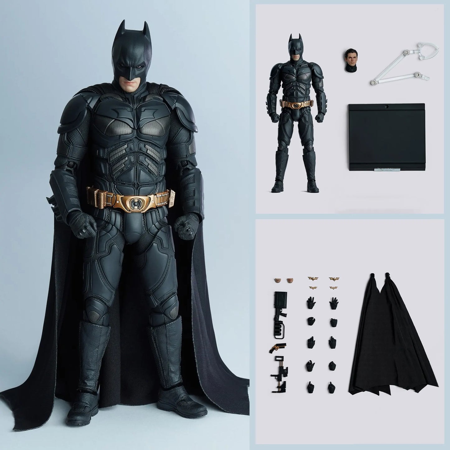 The Dark Knight Rises (2012) - Batman INART 1/12th Scale Action Figure - Deluxe Edition
