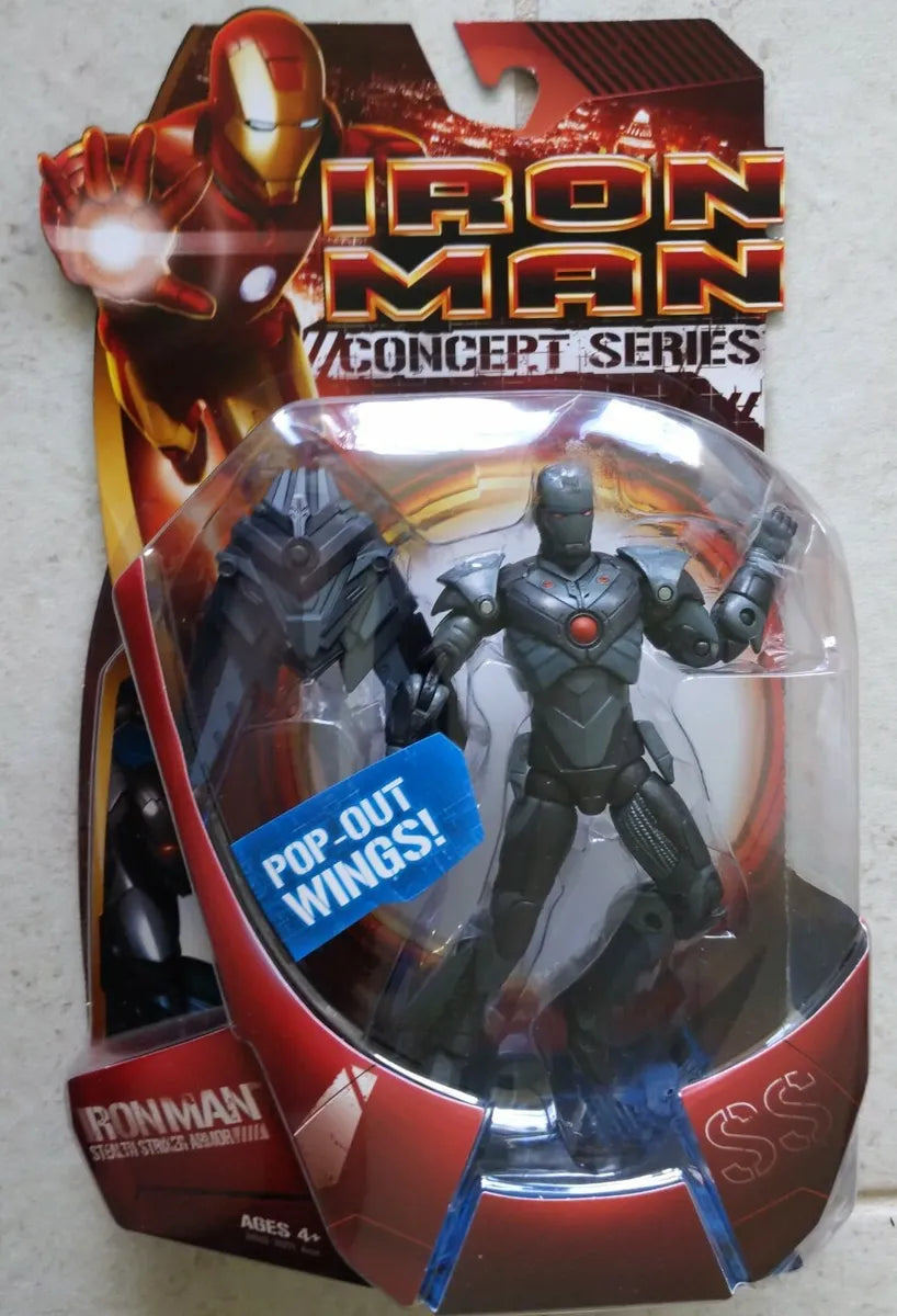 MARVEL IRON MAN CONCEPT SERIES STEALTH STRIKER ARMOR ACTION FIGURE