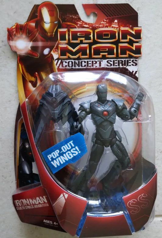 MARVEL IRON MAN CONCEPT SERIES STEALTH STRIKER ARMOR ACTION FIGURE