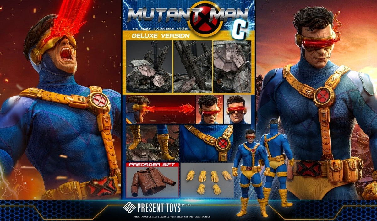 Present Toys 1/6 Mutant Man Deluxe Edition - Cyclops (X-men)